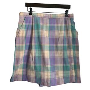 NWT Vintage Janzten Golfwear Women's Size 18 Skort Skirt with Shorts Underneath